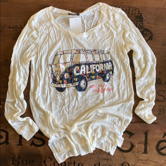 🌻Hippie long sleeve tee - Picture 1 of 4